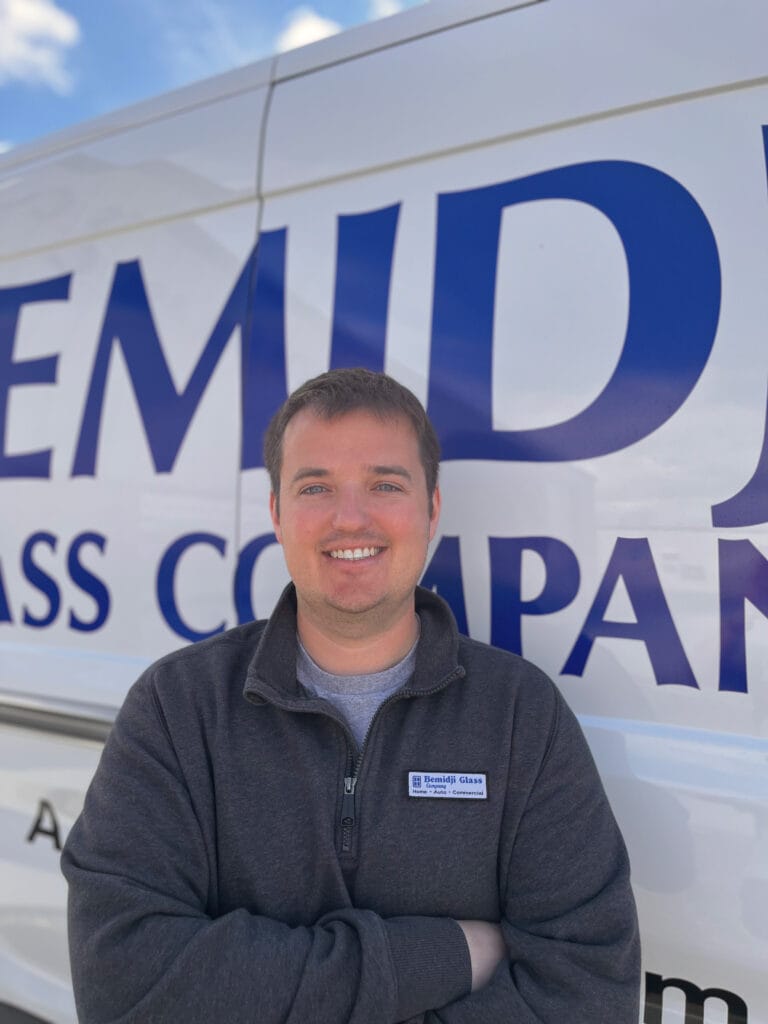 Jake Hoffman, owner of Bemidji Glass Company